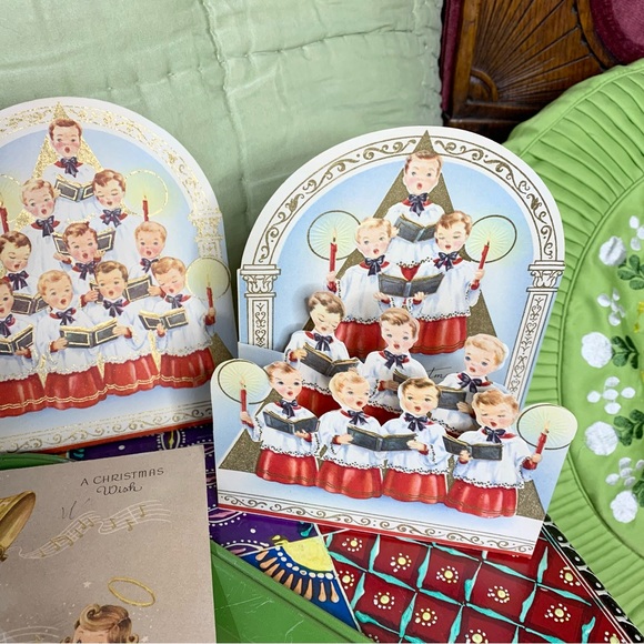 50s Vintage Christmas Cards - Picture 5 of 7